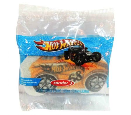 Condor esponja infantil para baño hotwheels unid.1