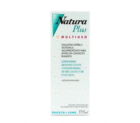 NATURA PLUS SOL. MULTIUSO FR. X 355 ML.