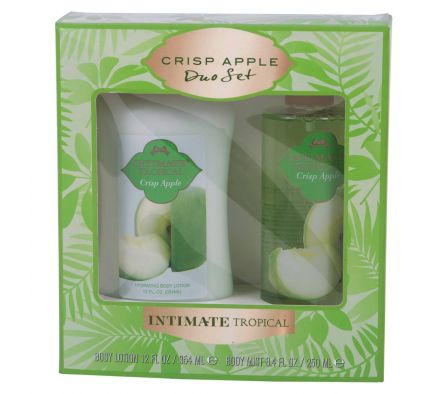 Intimate tropical manzana body splash + body lotion est