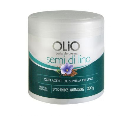 Olio baño de crema semilla de lino fr.200 ml.
