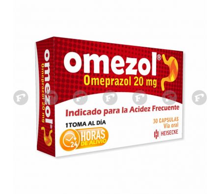 OMEZOL 20 MG. CJ X 30 CÁPS.