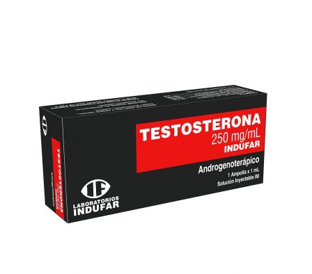 TESTOSTERONA 250 MG. CJ X 1 AMP.