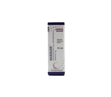 MAXOLIDE SOL. OFTALM. FR. X 10 ML.