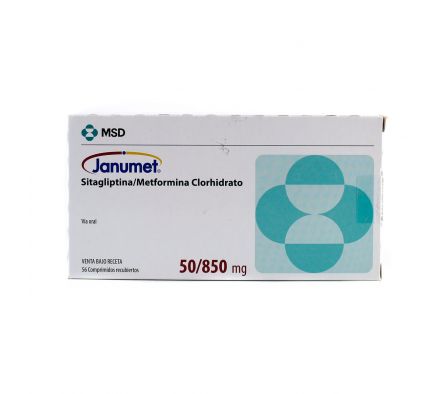 JANUMET 50/850 MG. CJ X 56 COMP. REC.