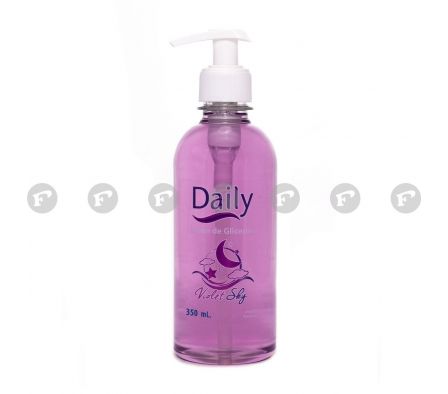 Daily jabon liquido violet fr.350 ml.