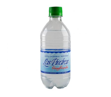 AGUA MINERAL NAT. GASIFICADA LAS PIEDRAS BOTELLA X 500 ML.