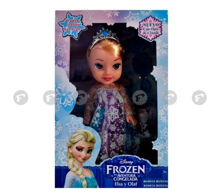 FROZEN ELSA MUÑECA 35CM R6028-2 UNID.
