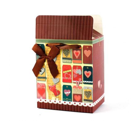 BOLSA DE REGALO 6X4 CHICO ARMABLE W11-33 UNID.