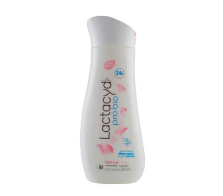 LACTACYD PROBIO FEMINA FLORAL JABON LIQ. INT. FR. X 200 ML.