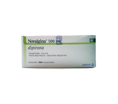 NOVALGINA 500 MG. (1000 COMP.) CJ X 100 BLISTERS