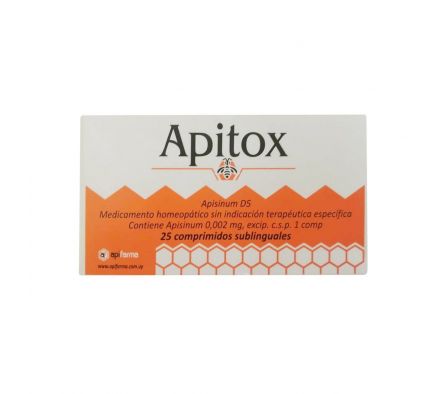 APITOX SUBLINGUAL CJ X 25 COMP.