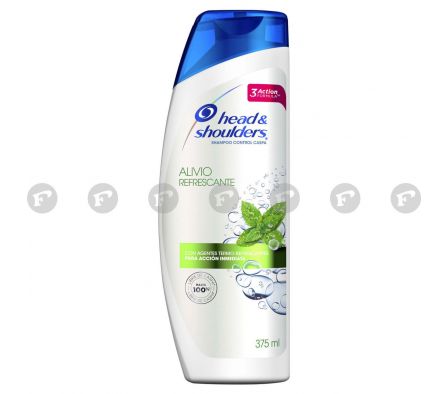 Head & Shoul shampoo alivio instantaneo fr 375 ml.