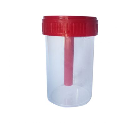 RECOLECTOR BIOLOGICO P/ HECES C/ ESPAT. FR. X 60 ML.