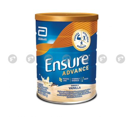 ENSURE ADVANCE PVO. VAINILLA FR. X 850 GR.