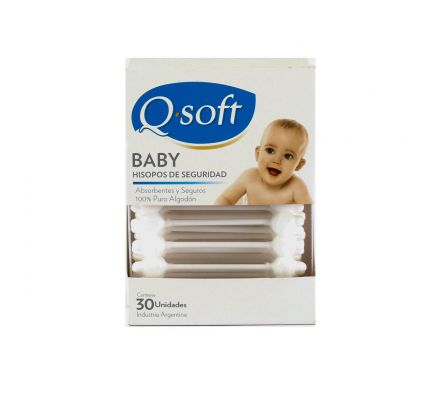 Q SOFT BABY  COTONETES X 30 UNIDADES UNID.