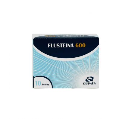 FLUSTEINA 600 MG. PVO. GRANUL. CJ X 10 SOBRES