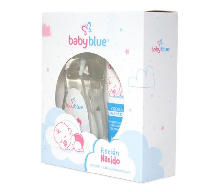 Baby blue (colonia neutro 100ml + crema humectante)