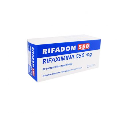RIFADOM 550 MG. CJ X 30 COMP.