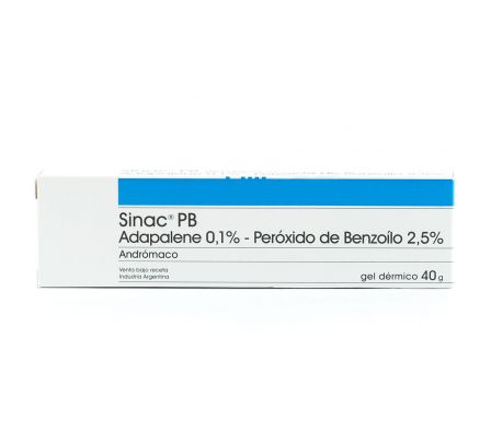 SINAC PB GEL DERMICO POMO X 40 GR.