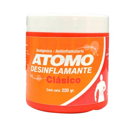 ATOMO DESINFLAMANTE CLASICO POMO X 220 GR.