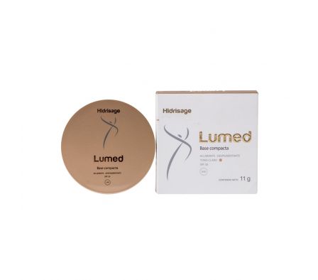 Hidrisage lumed base compacta tono claro spf50