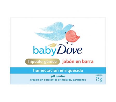 Dove baby jabon enriq 75 gramos