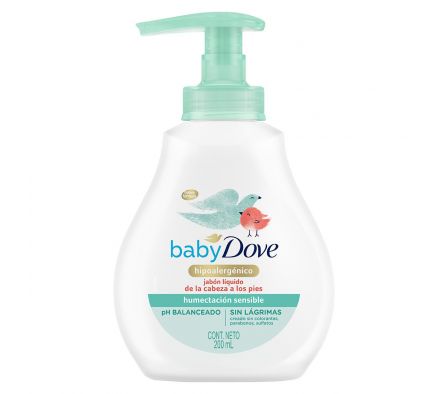 Dove baby jabon liquido h sensib 200 ml