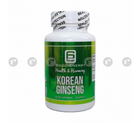 KOREAN GINSENG GOOD ENERGY FR. X 60 CÁPS.