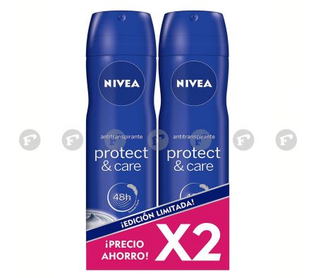 Nivea deo spray protec x2 50%menos el segundo*-