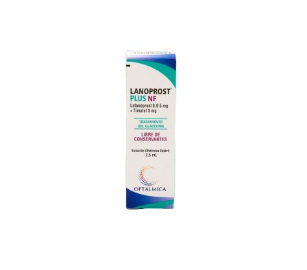 LANOPROST PLUS NF GTS. OFTALM. FR. X 2,5 ML.