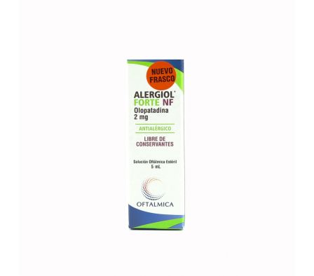 Alergiol ® Forte Nf Olopatadina 2 mg - Frasco de 5 ml