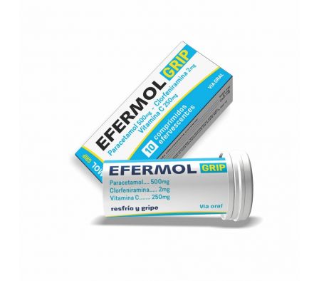 EFERMOL GRIP TUBO X 10 COMP. EFERV.