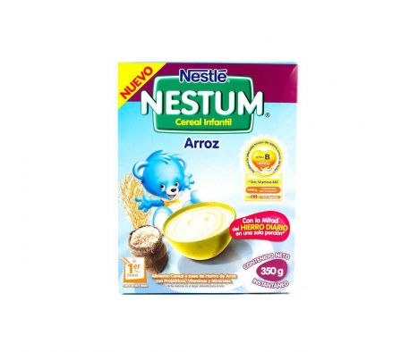 NESTUM ARROZ C/ HIERRO CJ X 350 GR