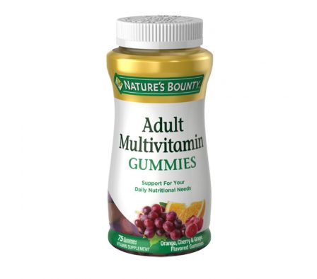 ADULT MULTIVITAMIN GUMMIES NATURES BOUNTY FR. X 75 UNID.