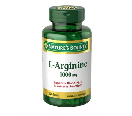 L - ARGININE 1000 MG. NATURES BOUNTY FR. X 50 TABL.