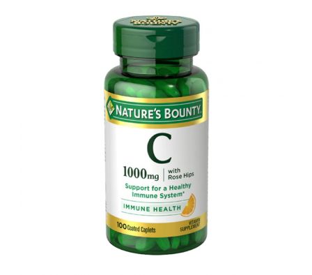 VITAMINA C 1000 MG. NATURES BOUNTY FR. X 100 TABL.