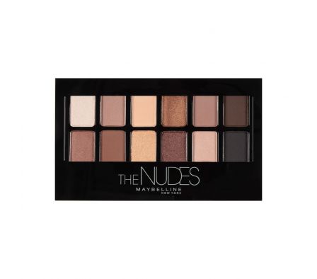 Maybelline sombra eye the blushed rosas paleta x12 unidad