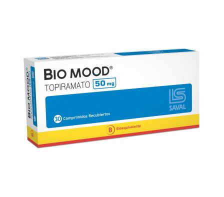 BIO MOOD 50 MG. CJ X 30 COMP. REC.