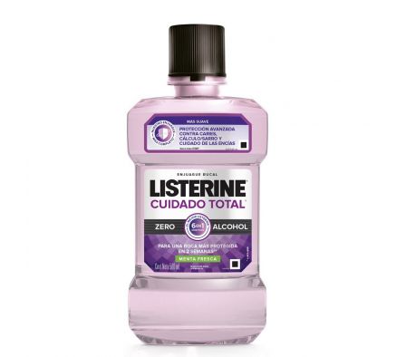 Listerine cuidado total zero fr. 500 ml../.