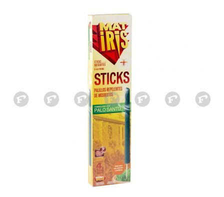 MATIRIS STICKS PALILLOS REPEL. TRADIC. DE MOSQ. CJ X 4 UNID.