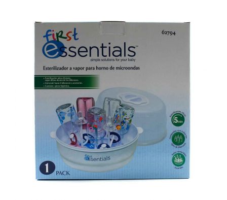 Gerber esterilizador para microonda chupetes y mamadera