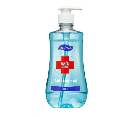 Desingel jabon liquido para manos antibacterial 300ml