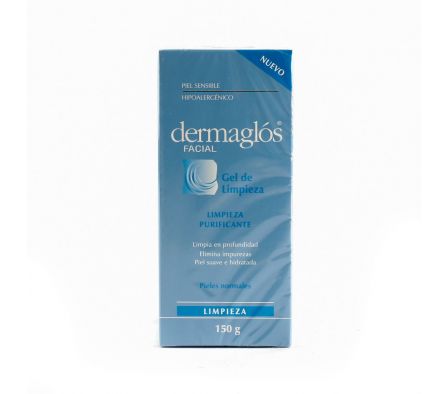 DERMAGLOS FACIAL GEL DE LIMP. PIEL NORMAL FR. X 150 GR.