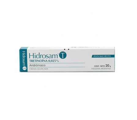 HIDROSAM T 0,025% CR. GELIFICADA POMO X 20 GR.