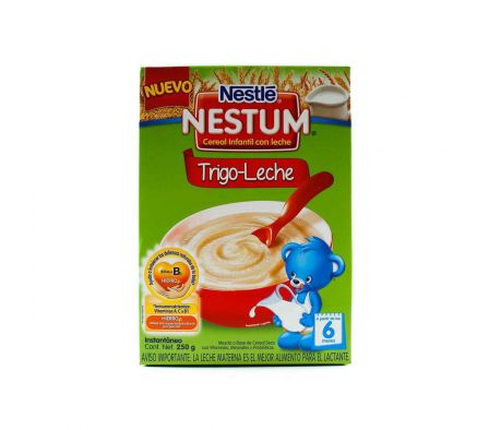 NESTUM TRIGO-LECHE A PARTIR DE 6 MESES CJ X 250 GR