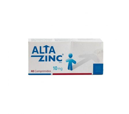 ALTAZINC 10 MG. CJ X 40 COMP.