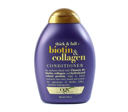 OGX aco biotin collagen engrosador del cabello 385 ml