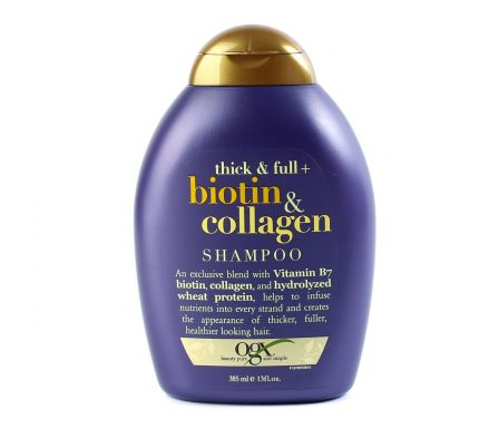 OGX shampo botin collagen engrosador del cabello 385 ml