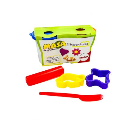 Masa pote x 2 con moldes
