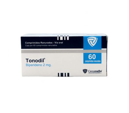 TONODIL 2 MG. CJ X 60 COMP.